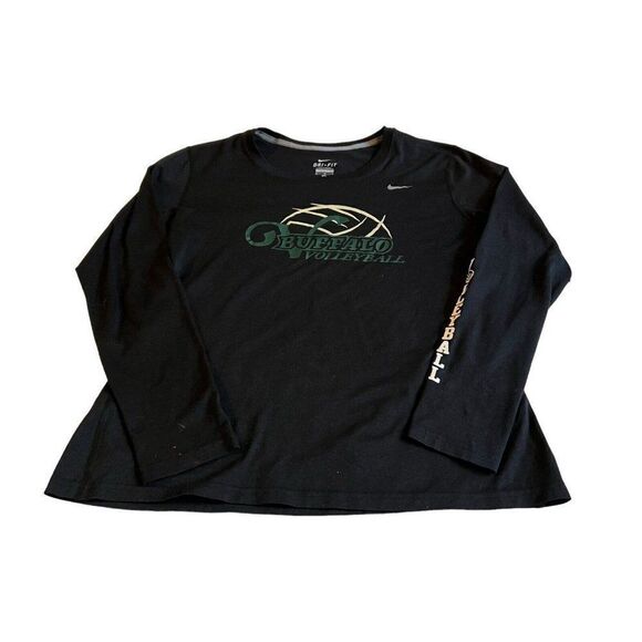 Buffalo Volleyball Nike Dri-Fit Athletic Shirt Medium Colorado University Womens - Picture 2 of 8